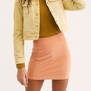 Free People modern femme cord mini